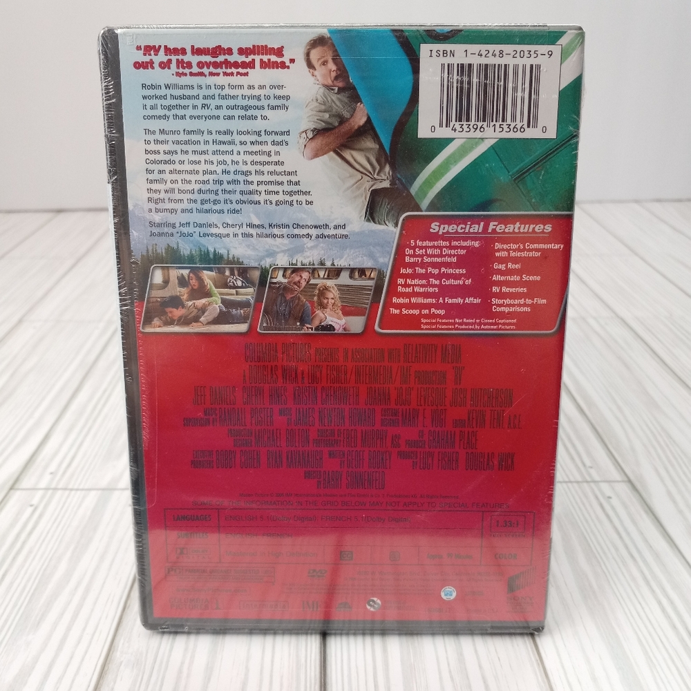 Robin Williams RV DVD Movie - Picture 2 of 4